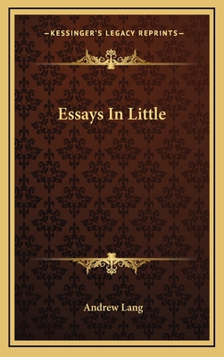 Essays in Little 1163356204 Book Cover