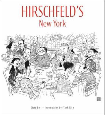 Hirschfeld's New York 0810929740 Book Cover