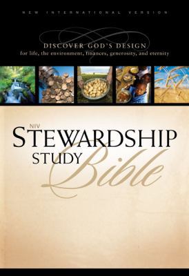 NIV Stewardship Study Bible: Discover God's Des... 0310948479 Book Cover