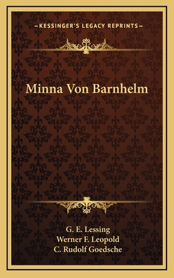Minna Von Barnhelm 1164499289 Book Cover