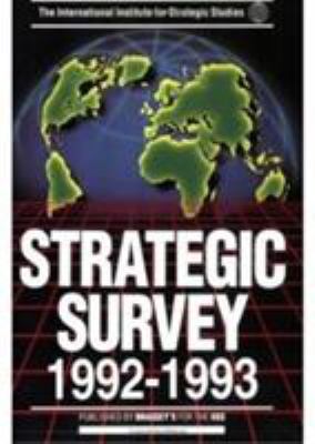 Strategic Survey 1992-1993 B00APY9VGU Book Cover