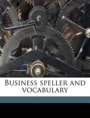 Business Speller and Vocabulary 1171494351 Book Cover