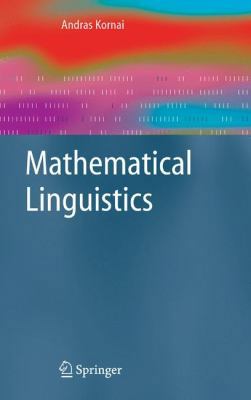 Mathematical Linguistics 184996694X Book Cover
