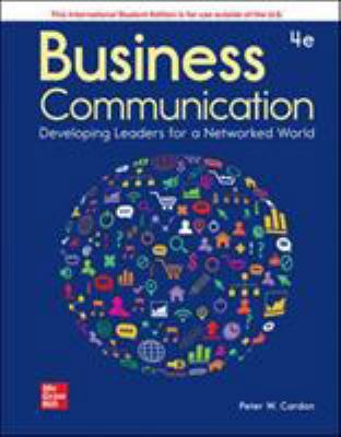 Business Communication: Developing Leaders for ...            Book Cover