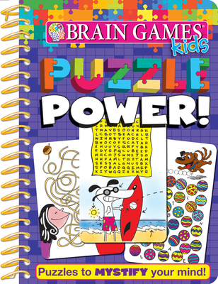 Brain Games Kids - Puzzle Power! Activity Workb... 1450826989 Book Cover