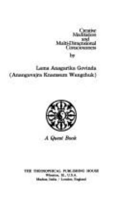 Creative Meditation and Multi-Dimensional Consc... 0835604721 Book Cover