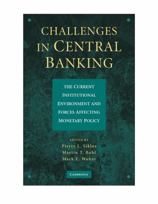 Challenges in Central Banking: The Current Inst... 0521199298 Book Cover