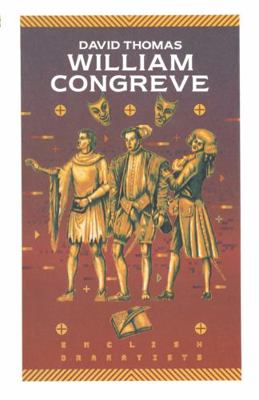 William Congreve (English Dramatists) 0333454782 Book Cover