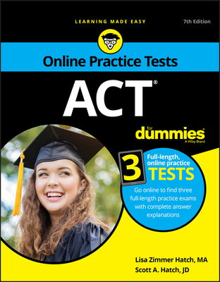ACT for Dummies: Book + 3 Practice Tests Online... 1119612640 Book Cover