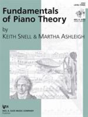 Fundamentals of Piano Theory 0849762588 Book Cover