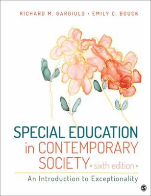 Special Education in Contemporary Society: An I... 1506310702 Book Cover