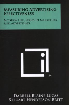 Measuring Advertising Effectiveness: McGraw Hil... 1258442035 Book Cover
