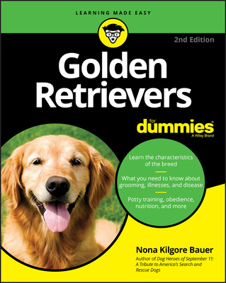 Golden Retrievers for Dummies 1119660513 Book Cover