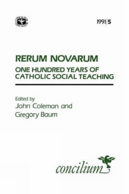 Concilium 1991/5: Rerum Novarum: One Hundred Ye... 0334030102 Book Cover