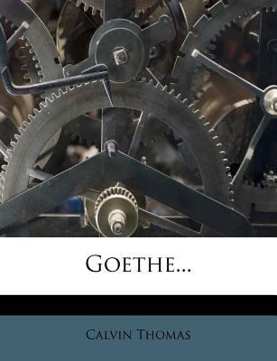 Goethe... 1247530817 Book Cover