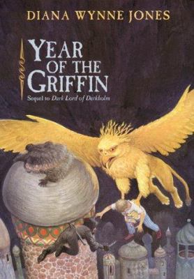 Year of the Griffin (Derkholm) 0688178987 Book Cover