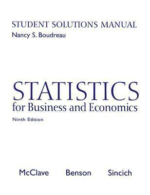 Statistics for Business and Economics Student S... B000MZYGU8 Book Cover