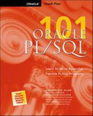 Oracle PL/SQL 101 007212606X Book Cover