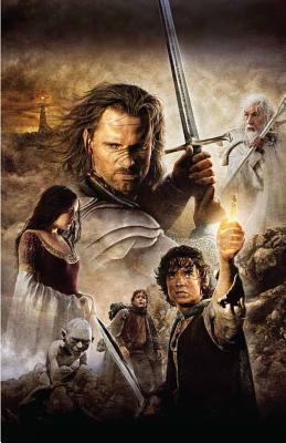 Sketchbook: The Lord of the rings the return of the king: 120 Pages of 5.5" x 8.5" Blank Paper for Drawing, Doodling or Sketching