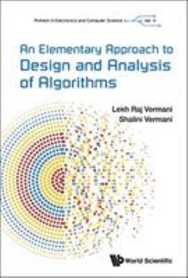 An Elementary Approach to Design and Analysis o... 1786346753 Book Cover
