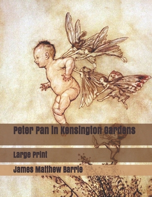 Peter Pan in Kensington Gardens: Large Print 1698457006 Book Cover