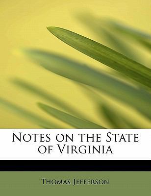 Notes on the State of Virginia 1241673241 Book Cover