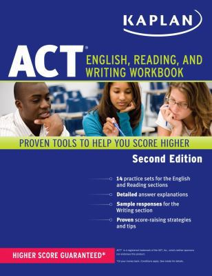 Kaplan ACT English, Reading, and Writing Workbo... 160978054X Book Cover