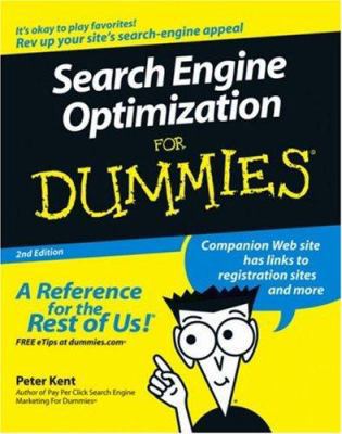 Search Engine Optimization For Dummies, Second ... B001U3YQSS Book Cover