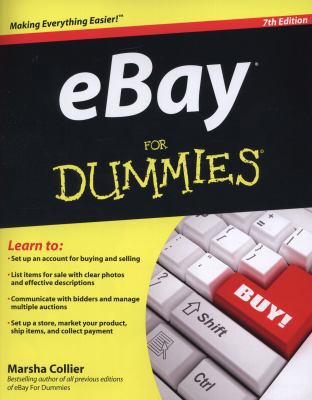 Ebay for Dummies 1118098064 Book Cover