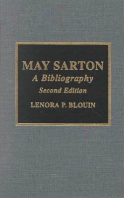 May Sarton: A Revised Bibliography 0810836874 Book Cover