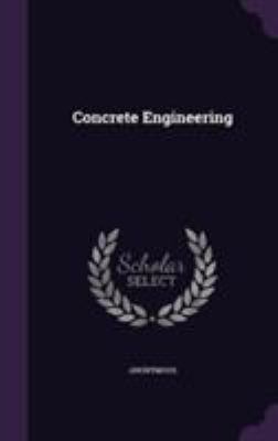 Concrete Engineering 1355657954 Book Cover
