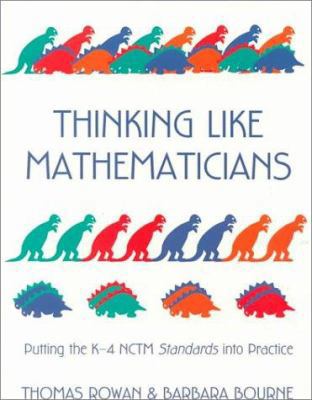 Thinking Like Mathematicians, 1st ed. 0435083430 Book Cover