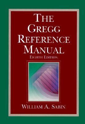 The Gregg Reference Manual 002803287X Book Cover