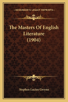 The Masters Of English Literature (1904) 1165127857 Book Cover