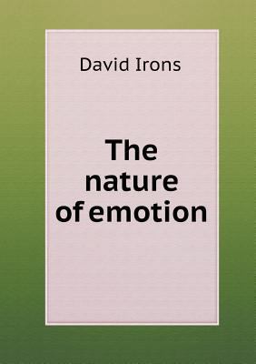 The nature of emotion 5518465041 Book Cover