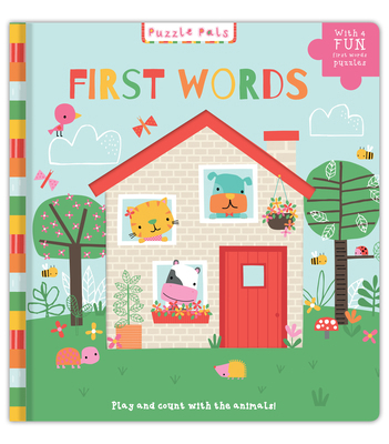 Puzzle Pals: First Words: Play and Count with t... 1923359975 Book Cover