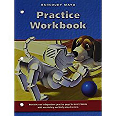 Harcourt School Publishers Math: Practice Workb... 0153204370 Book Cover