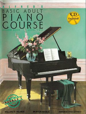 Alfred's Basic Adult Piano Course: Lesson Book ... 0739010034 Book Cover