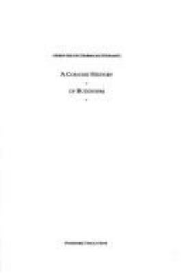 A Concise History of Buddhism 0904766667 Book Cover