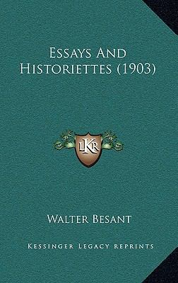 Essays and Historiettes (1903) 116438676X Book Cover