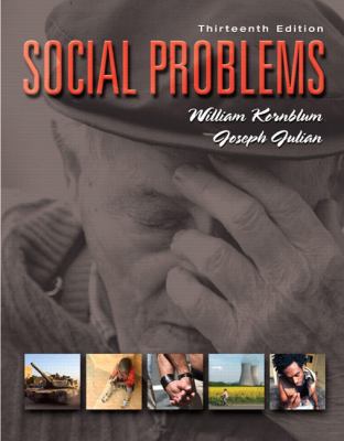 Social Problems (13th Edition) 0136016480 Book Cover