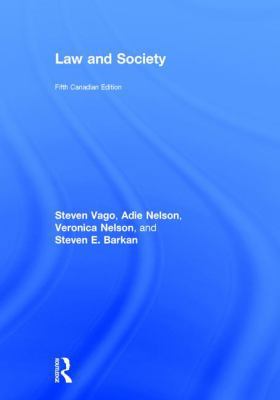 Law and Society: Canadian Edition 1138215910 Book Cover