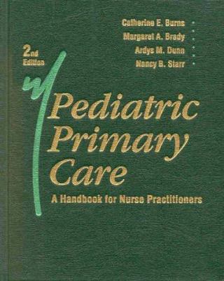 Pediatric Primary Care: A Handbook for Nurse Pr... 0721680623 Book Cover