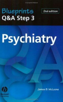 Blueprints Q&a Step 3 Psychiatry 1405103973 Book Cover