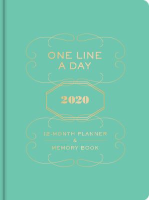 One Line a Day 2020 12-Month Planner: (2020 Pla... 1452178186 Book Cover