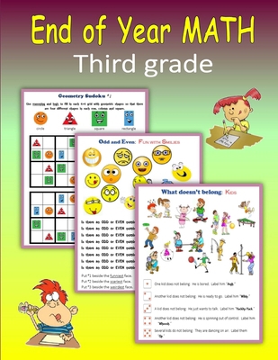 End of Year Math (Third grade) 1533356424 Book Cover