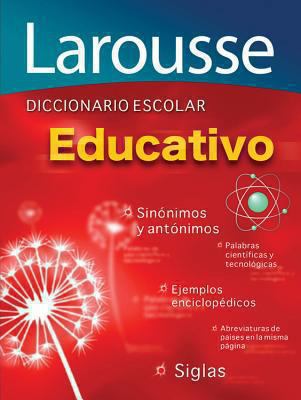 Diccionario Escolar Educativo [Spanish] 6070400429 Book Cover