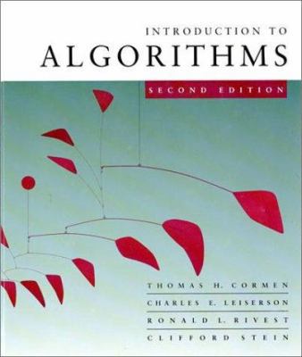 Introduction to Algorithms, Second Edition 0262032937 Book Cover