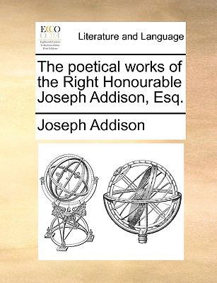 The Poetical Works of the Right Honourable Jose... 1140790684 Book Cover