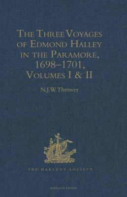 The Three Voyages of Edmond Halley in the Param... B004MSEEZS Book Cover